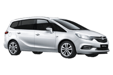 Car Hire Chorley - Vauxhall Zafira 7-Seater - Minibus hire Chorley